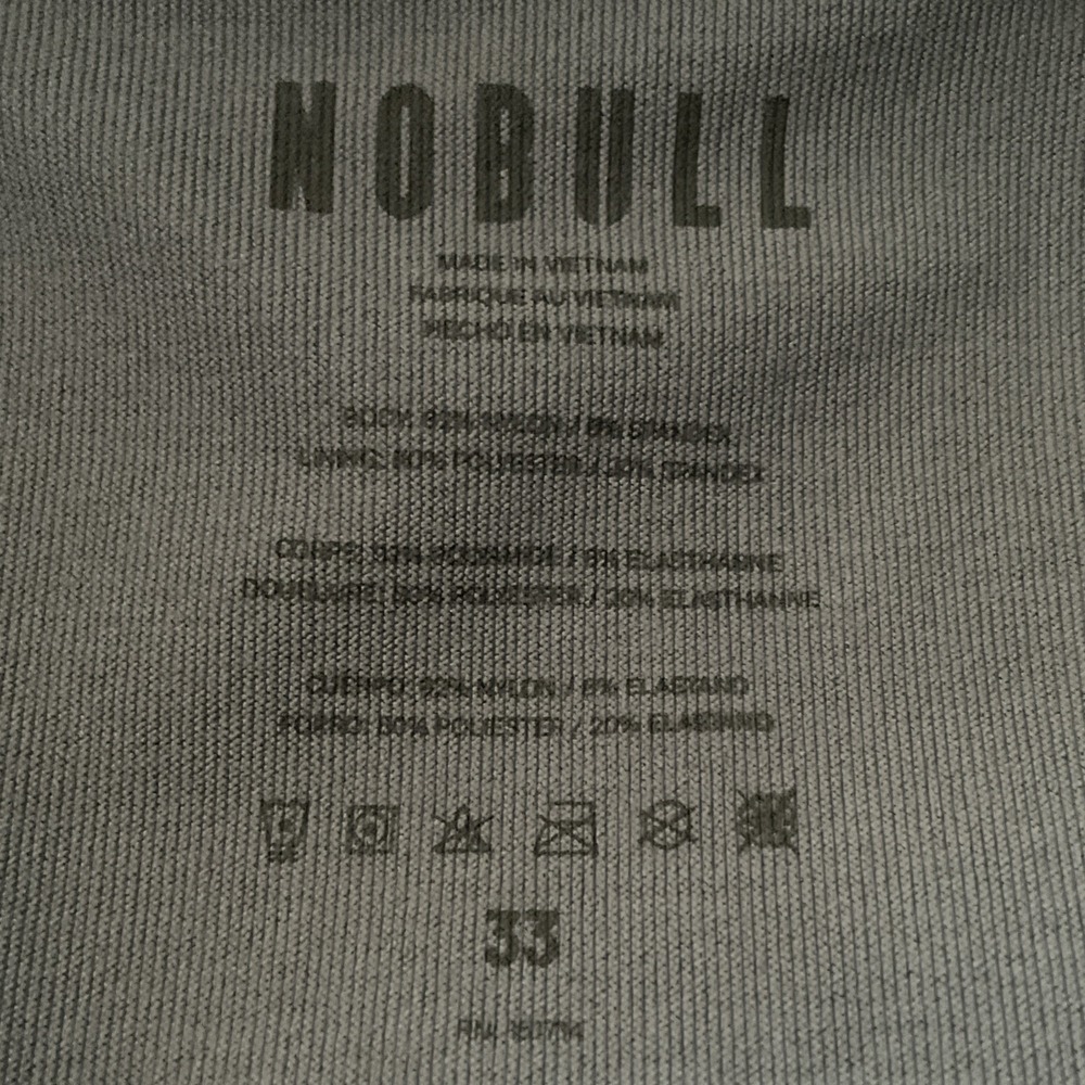 No Bull Shorts Mens 33 (34x9) Blue Golf Casual Athleisure Stretch Zip Pocket - Picture 6 of 8